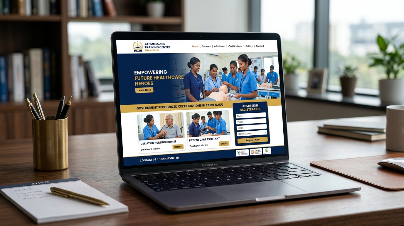 JJ Homecare Training Centre Thanjavur education portal