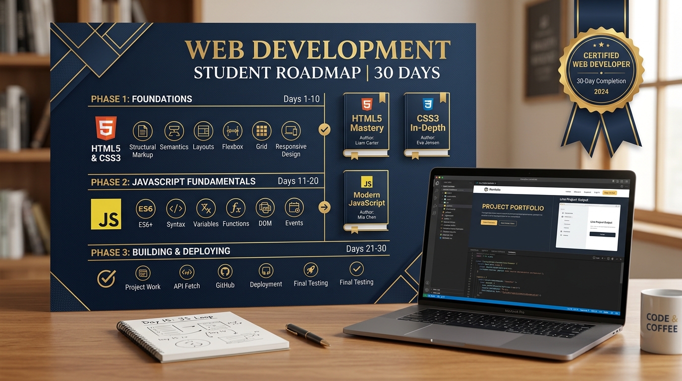 Web Development Student 30 Day Roadmap